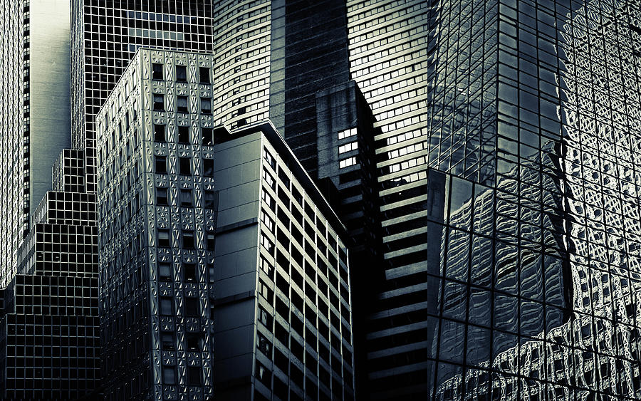 Manhattan Monochrome Montage Photograph by Jessica Jenney