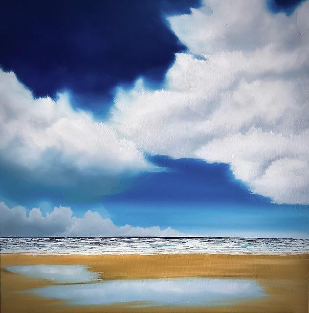 Foam On the Ocean Painting by Willy Proctor