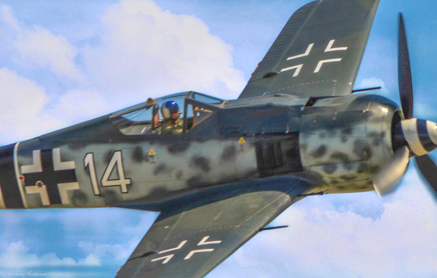 Focke Wulf fw 190 Photograph by Tommy Anderson - Fine Art America