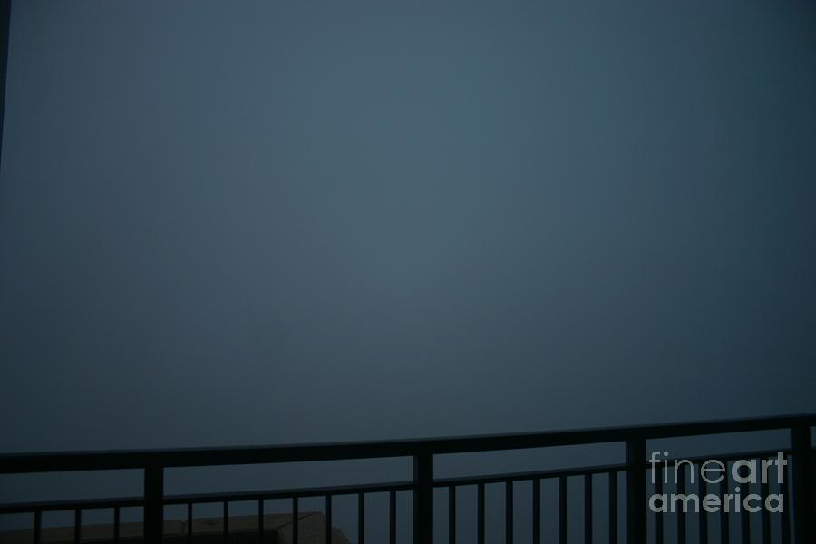 Fog in Dubai Photograph by Marie Neder