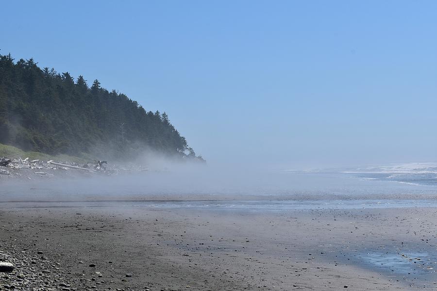 Fog on the Beach Photograph by The Lazy Explorers Pixels