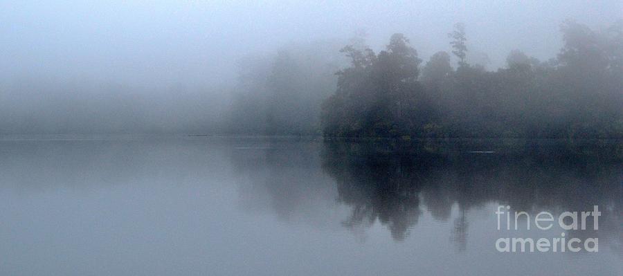Fog Photograph - Fog on the Lake by Jan Prewett