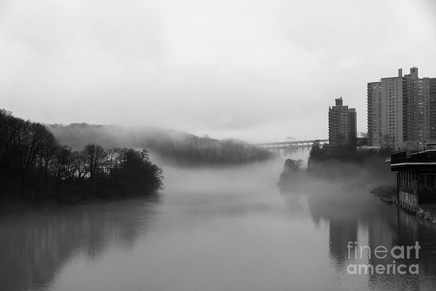 Fog on the Spuyten Duyvil by Cole Thompson Fog on the Spuyten Duyvil by Cole Thompson