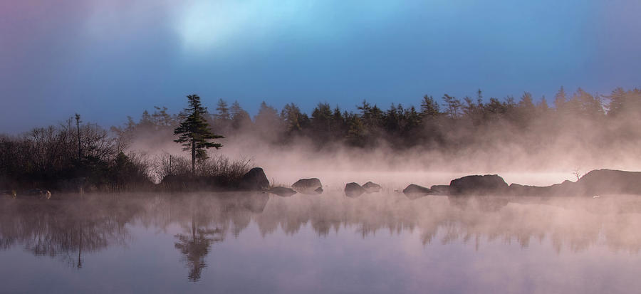 Fog over Coxs Lake I Photograph by Patrick Boening