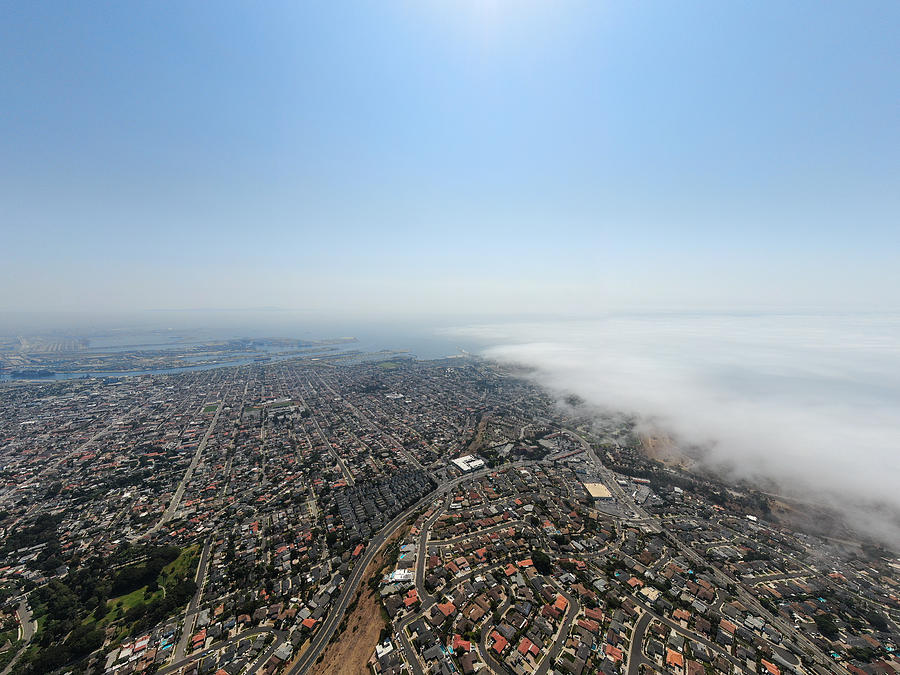 Fog Over The Bay Photograph by Jose Amaral Jr Fog Over The Bay Photograph by Jose Amaral Jr