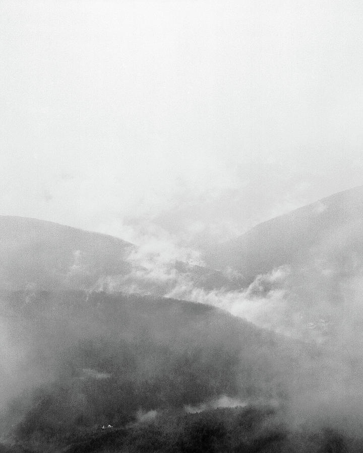 Fog Rising in the Catskills Photograph by Stephen Russell Shilling