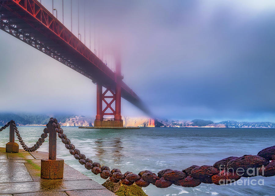 Foggy Day at the Golden Gate Bridge Photograph by Jerry Fornarotto
