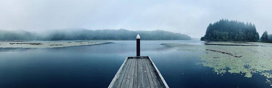 Foggy Dock Panorama Photograph by Collin Westphal - Fine Art America