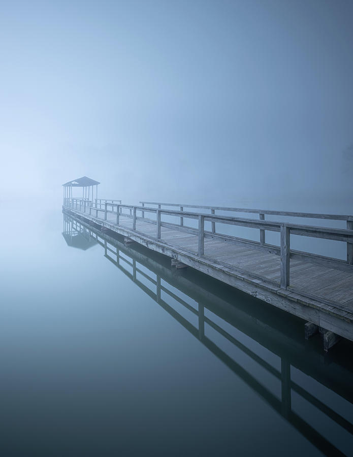Foggy Light Photograph by Jordan Hill