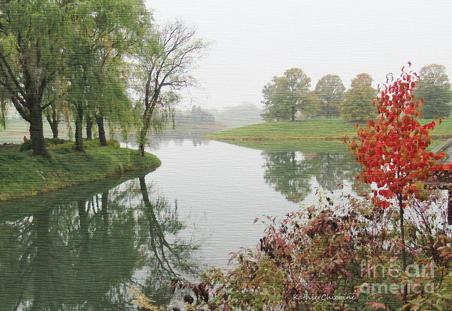 Foggy Morning Photograph by Kathie Chicoine