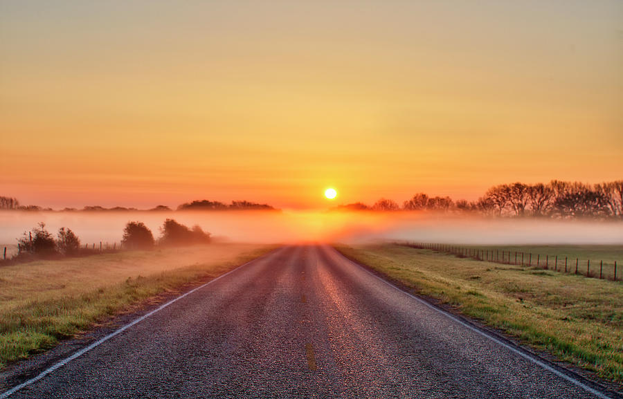 Foggy Morning Sunrise Photograph By Mike Harlan Fine Art America 4348