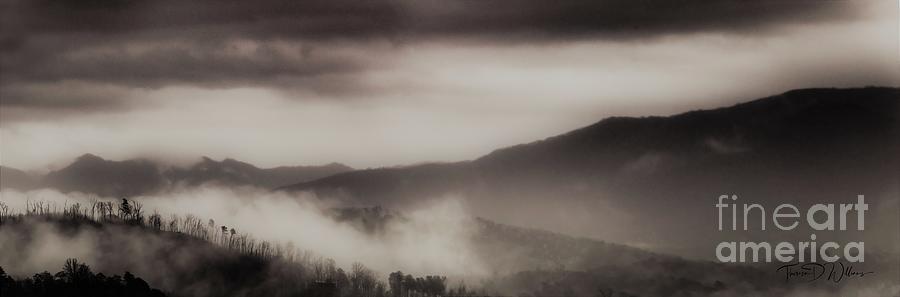 Foggy Mountain  Photograph by Theresa D Williams