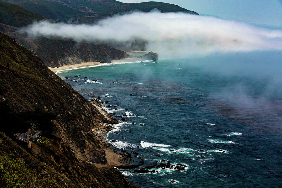 Foggy Shoreline Photograph by April Stine - Fine Art America