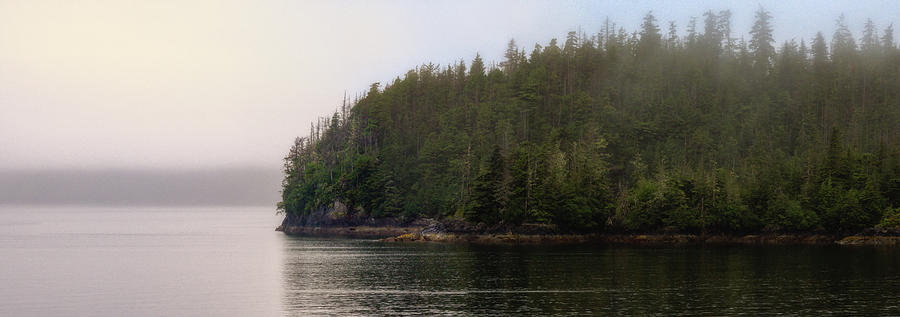 Foggy Sitka Sound Photograph by Robert J Wagner