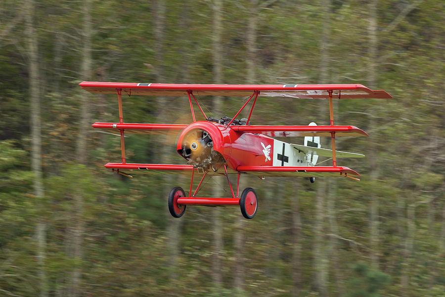 Fokker DR.I Flyby Photograph by Liza Eckardt