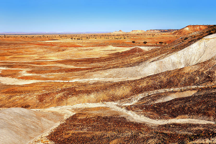 Folded Colours - Painted Desert  Photograph by Lexa Harpell
