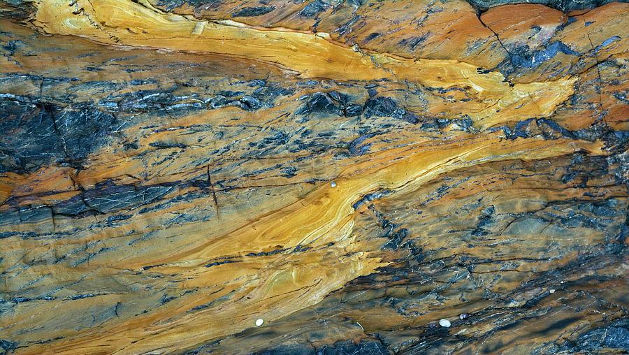 Folded Rocks - Batemans Bay - Australia Photograph by Steven Ralser