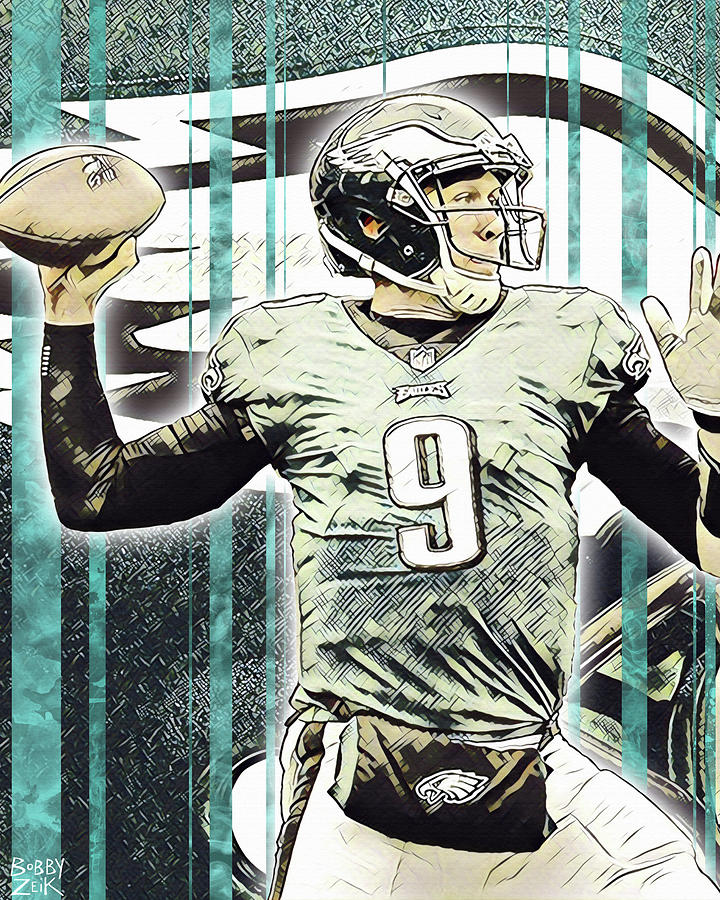 Foles Painting by Bobby Zeik
