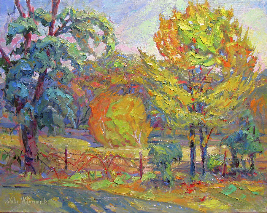 Foliage of Sonoma County Painting by John McCormick