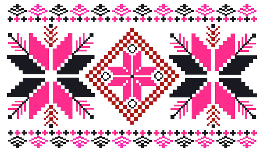 Folk ornament Bulgaria Photograph by Svilenka Dankova Folk ornament Bulgaria Photograph by Svilenka Dankova