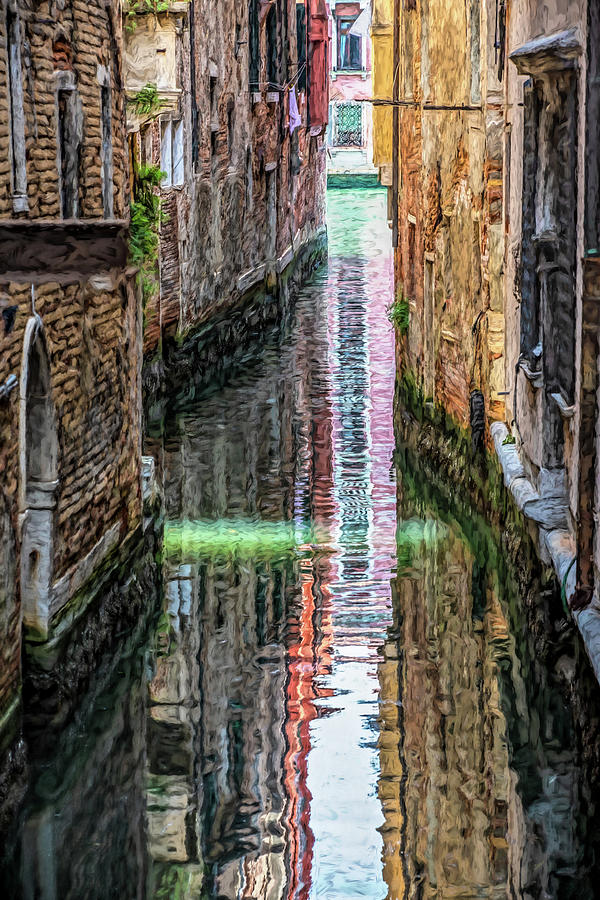Follow Me in Venice Photograph by David Letts
