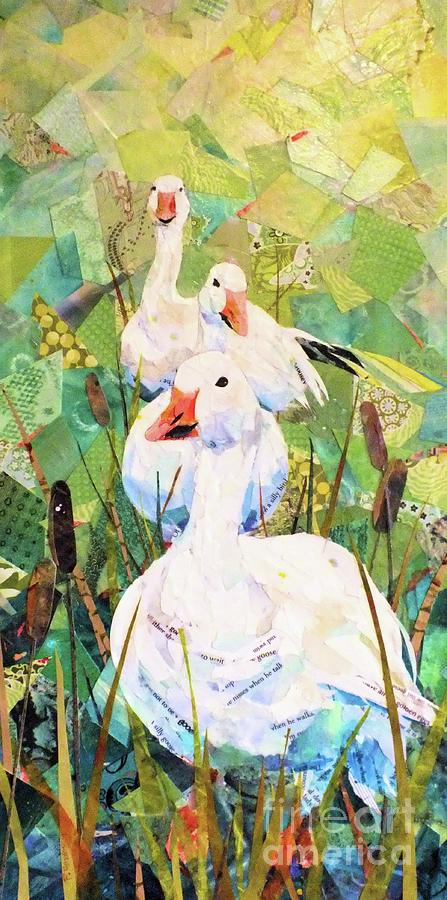 Follow the Leader Mixed Media by Patricia Henderson