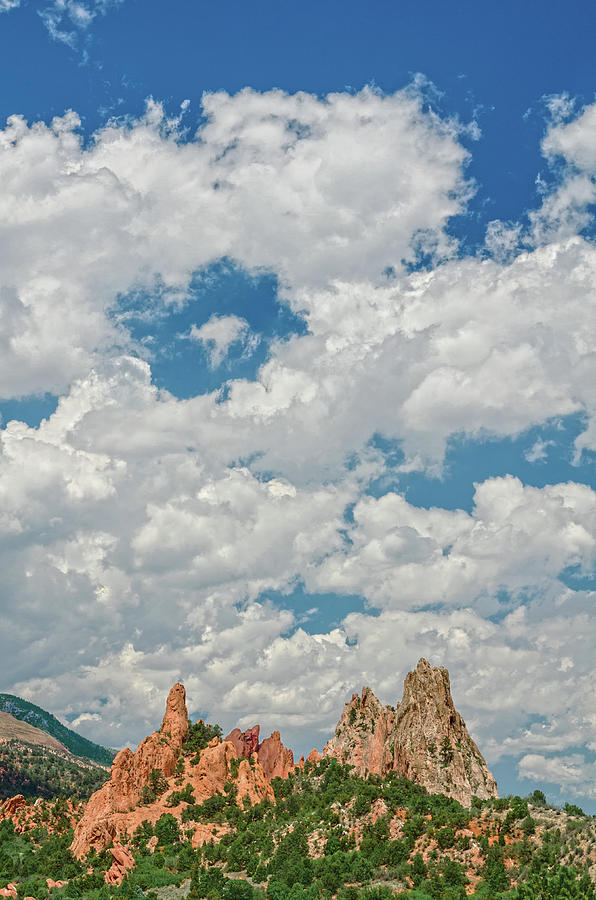 Follow Your Heart, But Take Your Brain With You. Garden Of The Gods, Colorado Springs Photograph by Bijan Pirnia