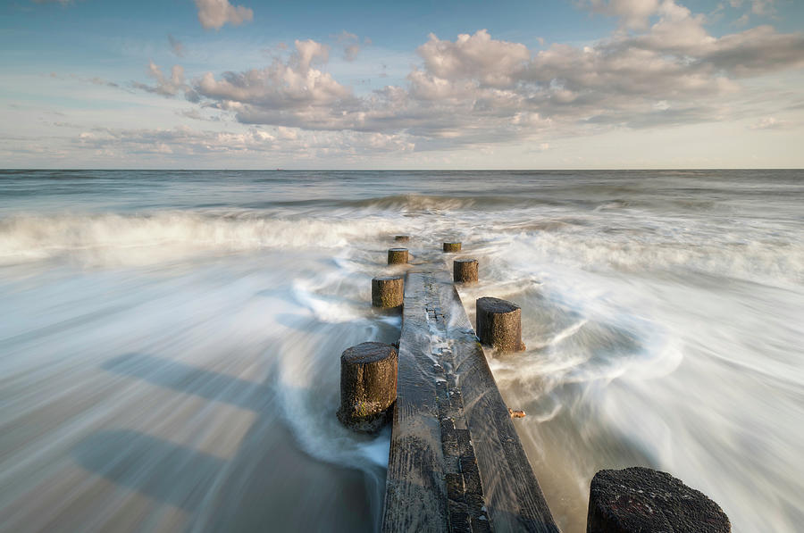 Beach Photograph - Folly Beach Charleston South Carolina by Mark VanDyke