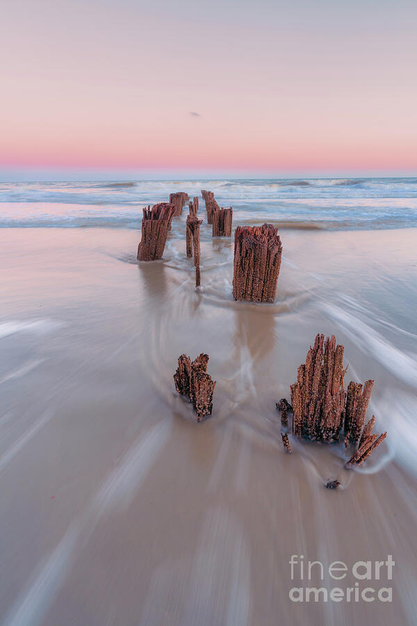 Folly Beach SC Twillight Vertical Photograph by Bee Creek Photography - Tod and Cynthia Folly Beach SC Twillight Vertical Photograph by Bee Creek Photography - Tod and Cynthia
