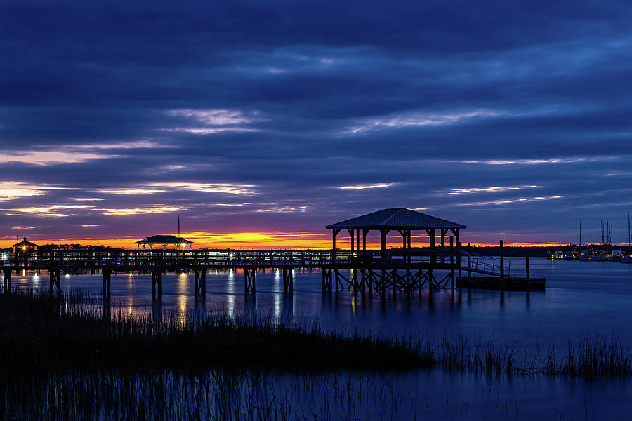 Folly River Sunset - 1 Photograph by Charles Hite