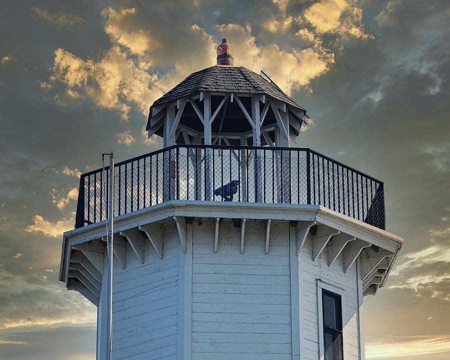 Fond du Lac Lighthouse Top Photograph by Scott Olsen