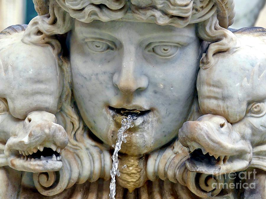 Fontana Del Moro, Rome Photograph by Mafalda Cento