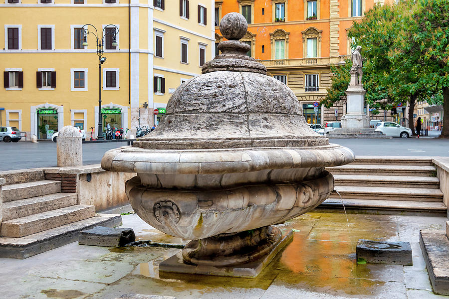 Fontana della Terrina Photograph by Fabrizio Troiani