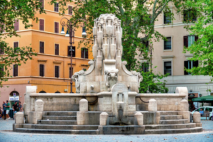 Fontana delle Anfore Photograph by Fabrizio Troiani