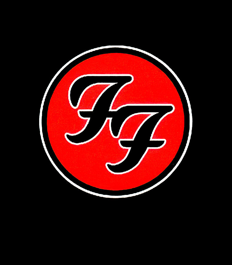 Foo Fighters Dave Grohl Logo Digital Art by Foo Fighters Dave Grohl Logo