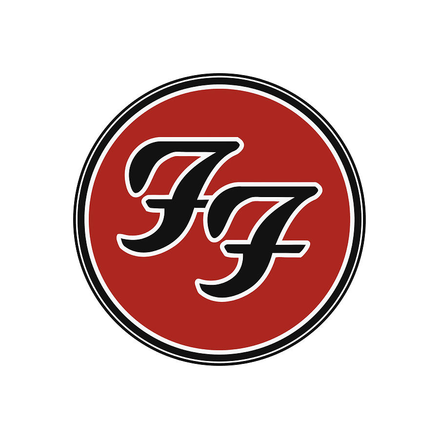 Foo Fighters Sticker Digital Art by Joseph J Simms - Fine Art America