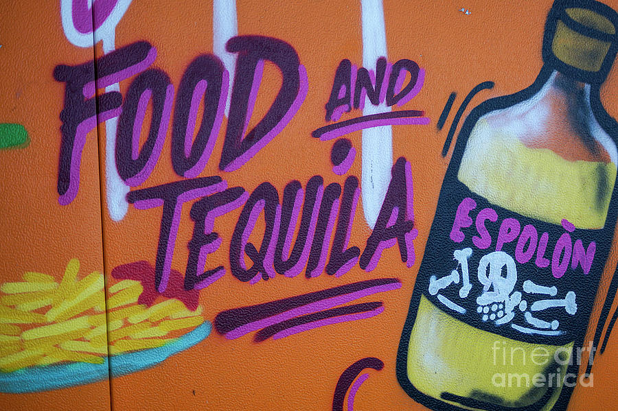 Food And Tequila Wall Art Photograph by Claudia Zahnd-Prezioso