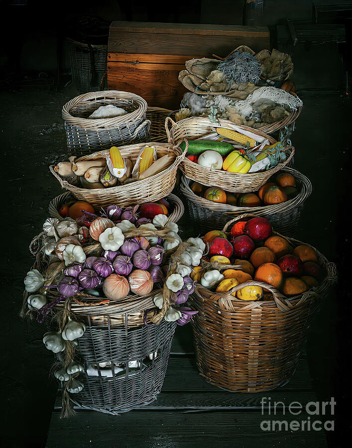 Food Baskets Photograph by Nick Zelinsky Jr Food Baskets Photograph by Nick Zelinsky Jr