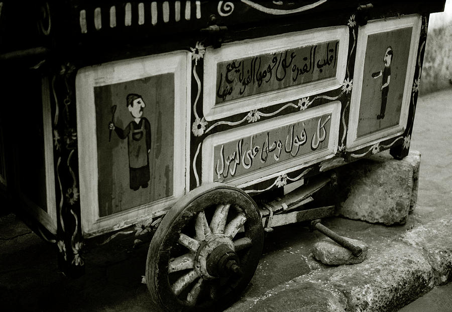 Food Cart In Cairo Photograph by Shaun Higson