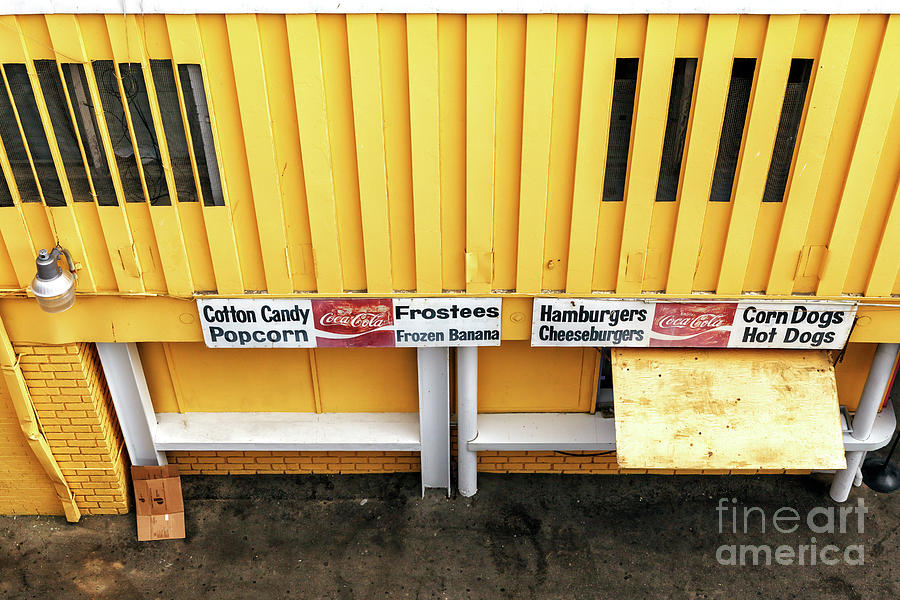 Food Choices at the Santa Monica Pier Photograph by John Rizzuto