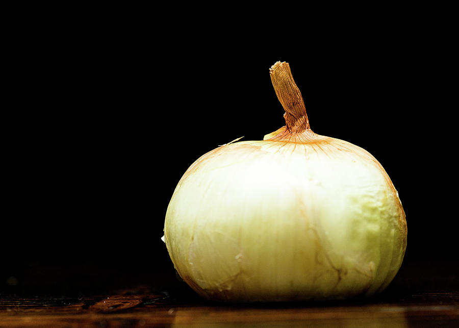 Food Photography - Onion Photograph by Amelia Pearn