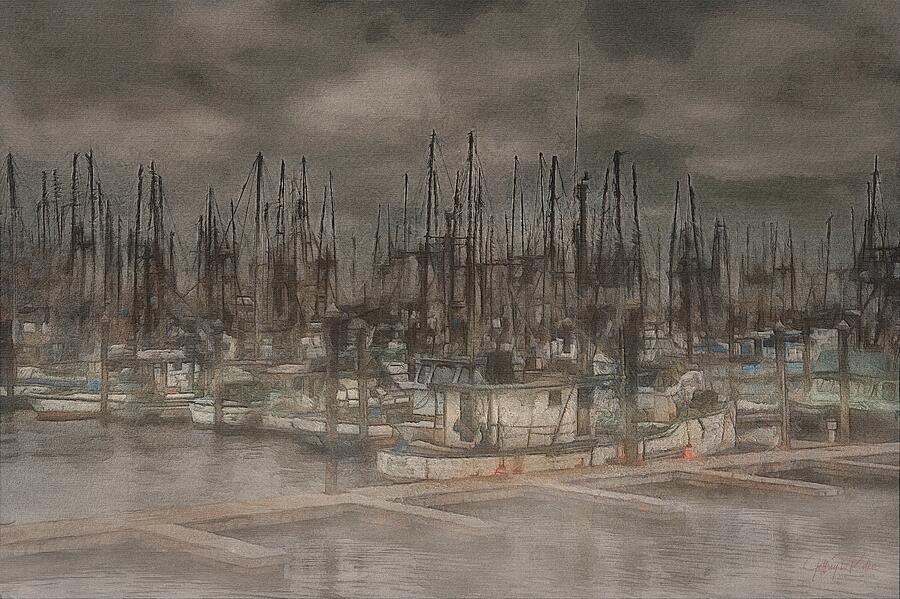 Fogged In Painting by Jeffrey Kolker