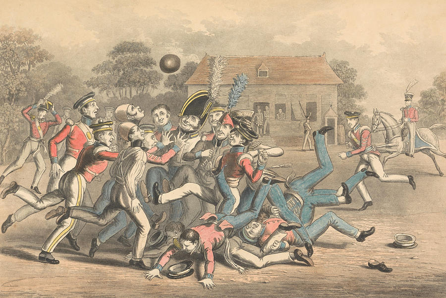 Foot Ball Relief by George Hunt