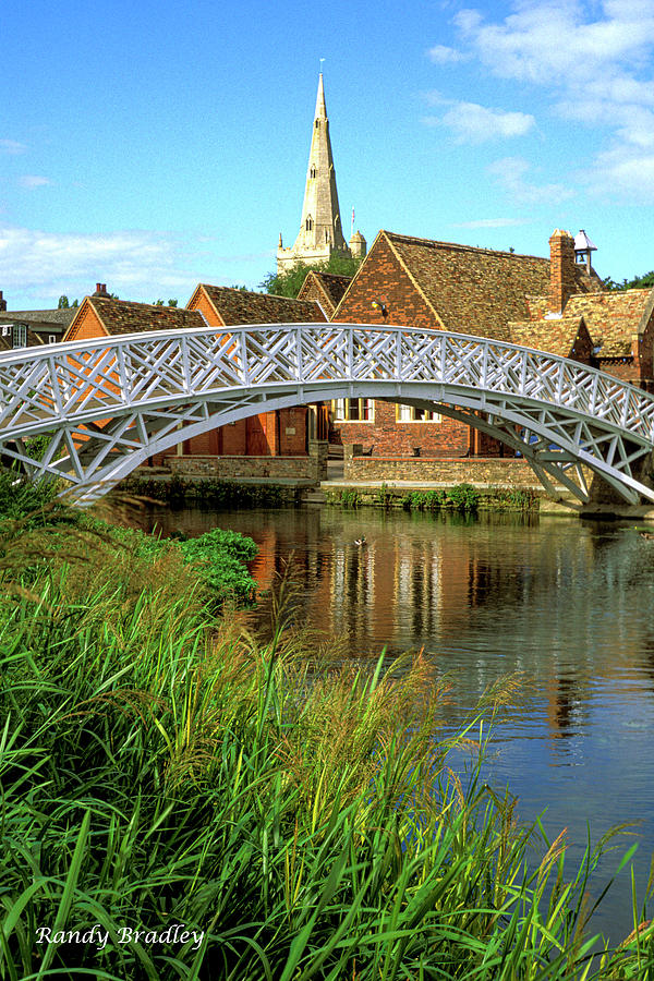 Foot Bridge in England  Photograph by Randy Bradley