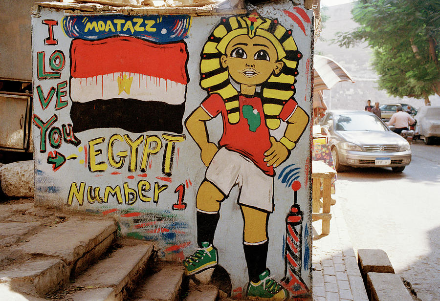 Football And Egypt Photograph by Shaun Higson