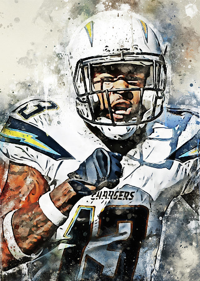 Player Football Indianapolis Colts Player Darius Leonard Darius Leonard  Dariusleonard Indianapolisco Digital Art by Wrenn Huber - Fine Art America