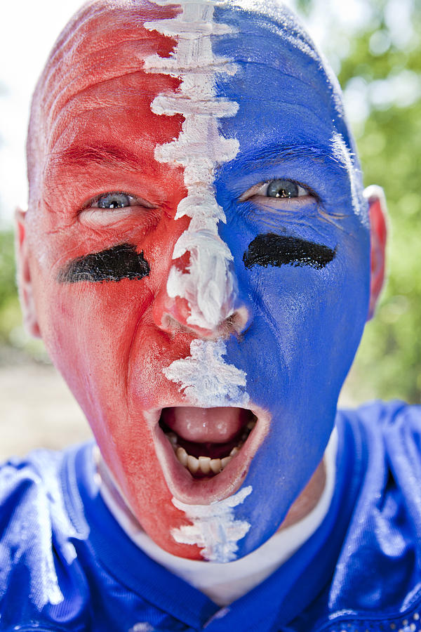 Football fan Photograph by Dougberry