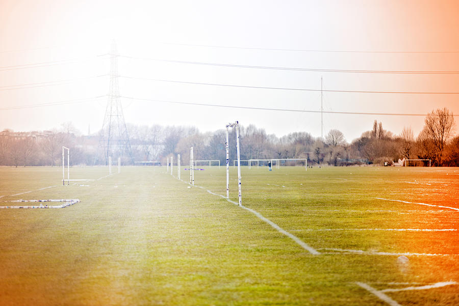 Football Pitch Photograph by Howard Kingsnorth