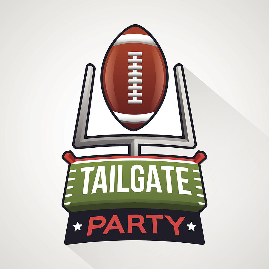 Football Tailgate Party Drawing by Filo