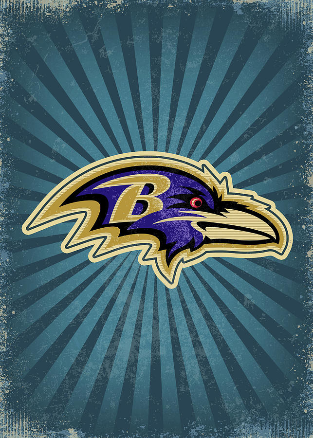 Baltimore Ravens National Football Drawing by Leith Huber - Pixels